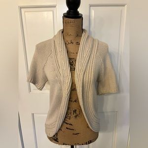 Express short sleeve knit cardigan XS